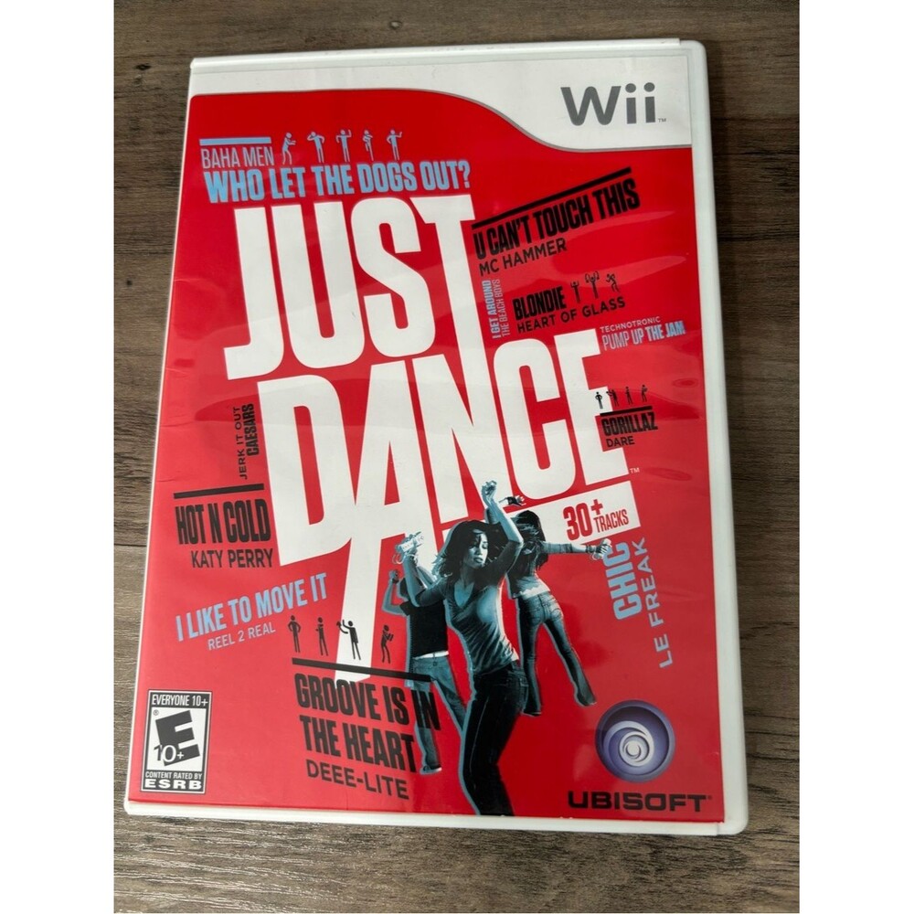 Just Dance (Nintendo Wii, 2009) Ubisoft Bink Video AiLive - Complete With Manual